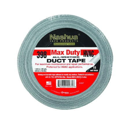 Nashua Nashua 1.89 in. W X 60.1 yd L Silver Waterproof Repair Tape 1526409